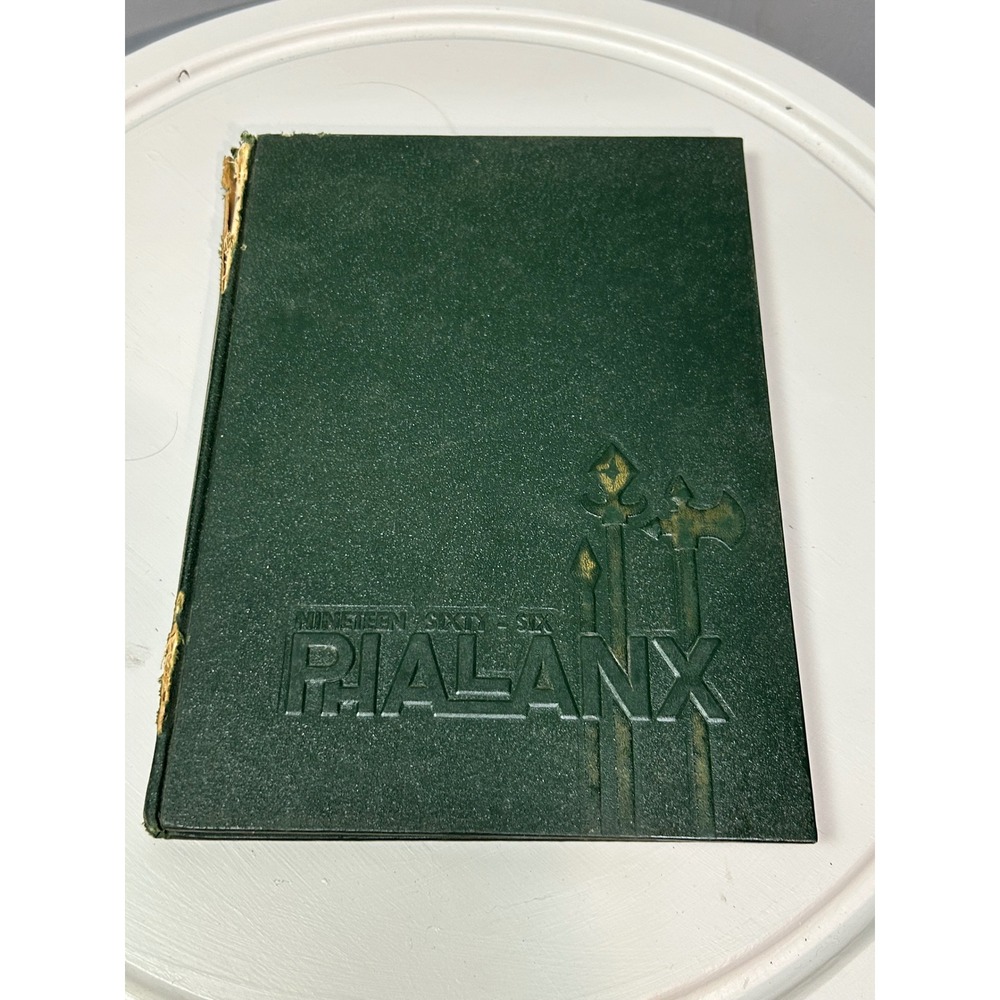 North Springs High School Yearbook 1966 Green Phalanx Vol II Dunwoody GA Vintage